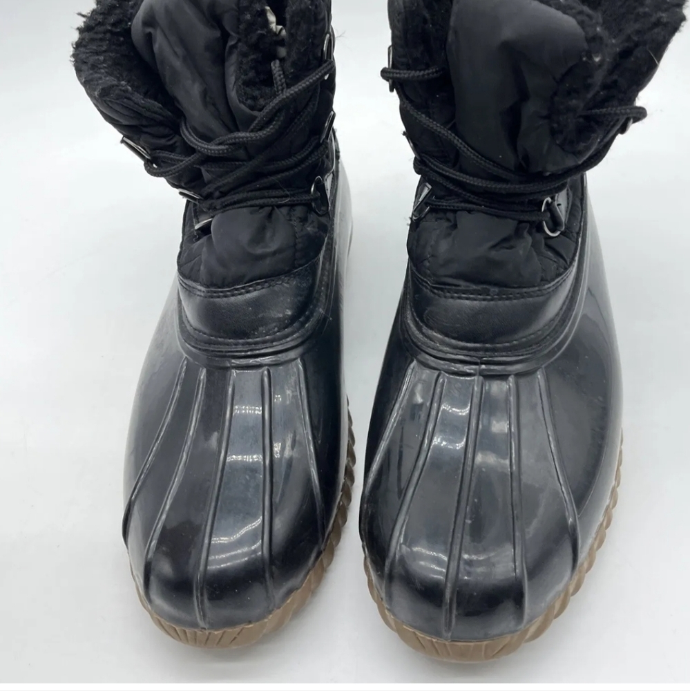 Sporto rainboots black size 11